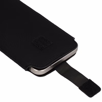 HIT viedtālruņa maksts (izmērs XL) Iphone 15/15 Pro/Iphone 16/16 Pro/Samsung S24/S24 Plus/S25/S25 Plus/A53/A55 5G dizains 1 melns