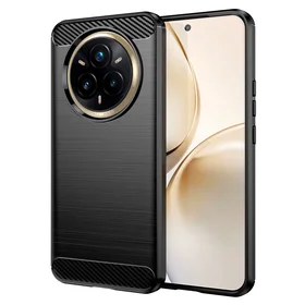 Viedtālruņa apvalks no oglekļa šķiedras Realme 14 Pro Plus 5G - melns (m)