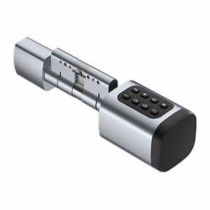 Avatto SDL-V1-S80 80mm sudraba ciparu slēdzenes cilindrs