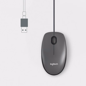 Logitech M100 pele