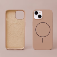 Silikona Thin Mag maciņš for iPhone 17 Pro 6,3" brūns