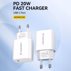 Wozinsky WGWCCW 20W USB-C сетевое зарядное устройство - белое