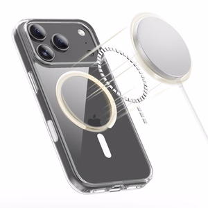 Tech-Protect Flexair Hybrid CC MagSafe maciņš iPhone 17 Pro caurspīdīgs