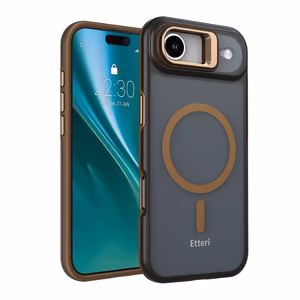 Etteri Morning Fog case for iPhone 17 Air brown