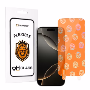 Tel Protect Best Flexible Hybrid rūdīts stikls iPhone 16 Plus