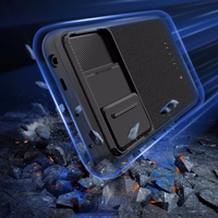 Tech-Protect Velar Cam+ viedtālruņa apvalks Xiaomi Redmi Note 13 Pro 5G / Poco X6 5G - melns