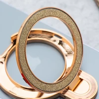 Tālruņa statīvs CIRCLE GLITTER – lipīgs – zelta