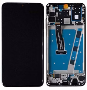 LCD ekrāns Huawei P30 Lite 48MP ar skārienekrānu un rāmi Midnight Black ORG