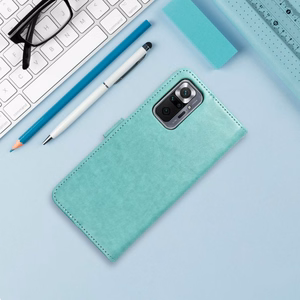 MEZZO grāmatas viedtālruņa apvalks XIAOMI Redmi 10 / 10 2022 mandala zaļa
