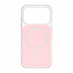 Case for iPhone 17 Pro / 18 Pro (low camera edge) Clear Fusion Mag Cover compatible with MagSafe hermes orange