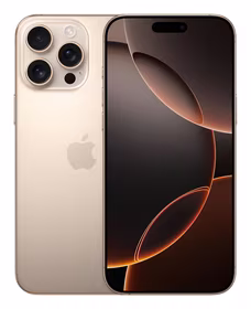 Atjaunots iPhone 16 Pro Max 256GB Natural Desert A klase