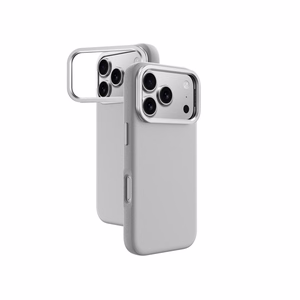 AmazingThing Glamour чехол для iPhone 17 Pro Max с подставкой - серый