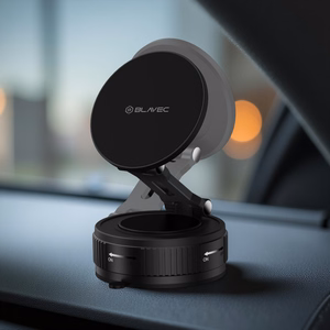 Blavec auto turetajs BHV-02 magnetisks vakuuma uz vejstikla (BHV02-PMB) melns (bojats iepakojums)
