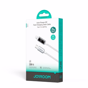 USB kabelis Joyroom S-A55 USB-C uz Lightning 30W 1,2 m balts