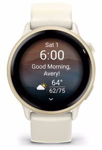 Viedpulkstenis Garmin Vivoactive 6 Lunar Gold 010-02985-01
