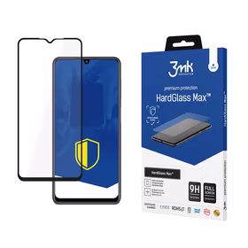 Reinforced full-screen tempered glass 3mk HardGlass Max Black for Samsung Galaxy M22