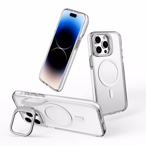 Maciņš LENS MAG COVER saderīgs ar MagSafe priekš IPHONE 15 PRO balts