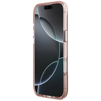 Karl Lagerfeld IML Choupette Sketch Logo MagSafe viedtālruņa apvalks iPhone 17 Air - rozā