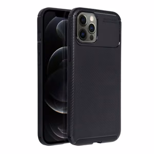 Carbon Premium maciņš iPhone 12 Pro Max Carbon Premium