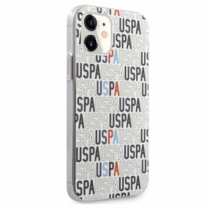 US Polo USHCP12SPCUSPA6 Logo Mania Collection vāciņš ierīcei iPhone 12 mini 5.4", balts