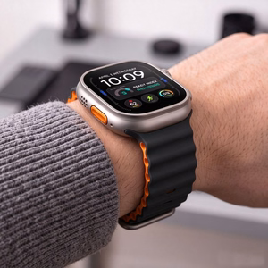 Tech-Protect IconBand Pro siksniņa Apple Watch 4/5/6/7/8/9/SE/Ultra 1/2 42/44/45/49 mm oranža-melna