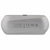 Guess pagarināts metālisks drukāts logotips Bluetooth TWS austiņas + dokstacija - pelēkas