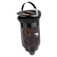 Wozinsky 65W automašīnas lādētājs USB-C PD 65W / USB-A 45W QC 3.0 - melns