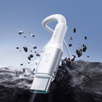 Joyroom S-A28 Flash sērijas 3A USB-A - USB-C kabelis 2m - balts