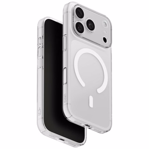 Uniq Hybrid Maglick Charging Airsuit vāciņš iPhone 18 Pro / 17 Pro – caurspīdīgs