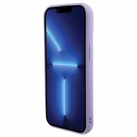 Guess Sequin Script Metal viedtālruņa apvalks iPhone 15 - violeta