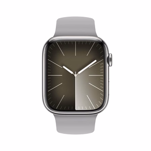 Crong Liquid Apple Watch siksniņa, 44/45/46/49 mm, pelēka