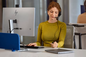 HP Poly Mission 415 USB vadu austiņas ar mikrofonu