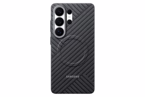 Samsung Carbon Magnet maciņš Samsung Galaxy S26 Ultra, saderīgs ar MagSafe, pelēks