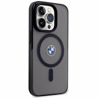 BMW Signature MagSafe macins priekš iPhone 14 Pro Max - Melns