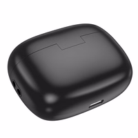 HOCO bezvadu austiņas Bluetooth TWS ANC + ENC EQ20 melnas
