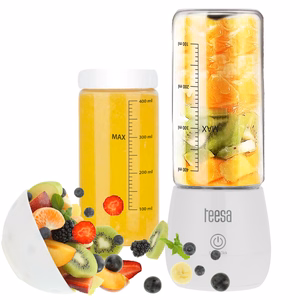 Bezvadu blenderis ar 450 ml stikla trauku, 100 W, 6 asmeņi