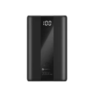 Forcell portatīvais lādētājs F-Energy Energo P20K2 QC3.0 PD 3A 22,5W 20000 mAh melns