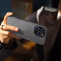 Maciņš X-Level "Earl III Collection" Apple iPhone 16 Pro pelēks