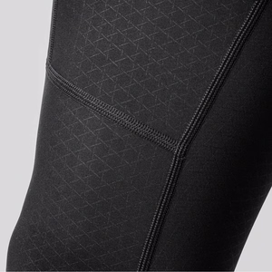 Rockbros YDCK012-1 Long Fleece Bib Tights with Pad Size M - Black