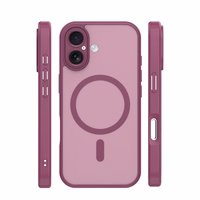 Mag Matt maciņš iPhone 16 6,1" bordo