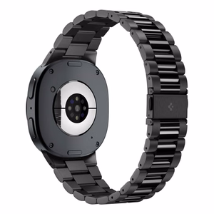 Spigen Modern Fit Band 316L aproce modelim Samsung Galaxy Watch 40/44/46 mm – melna