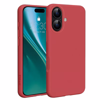 Etteri Silikona Mag maciņš for iPhone 17 raspberry