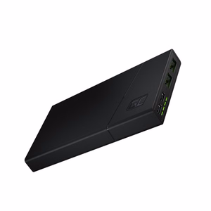 Green Cell PBGC02S ārējā baterija Litija polimēra (LiPo) 10000 mAh melns