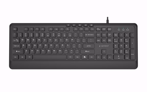 GEMBIRD KB-MCH-05 multimediju tastatura USB, ENG, melna