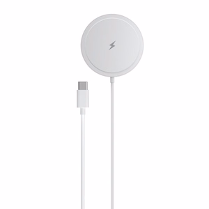 Bezvadu lādētājs BLUE STAR Charing Pad 15w saderīgs ar MagSafe, balts