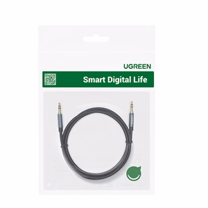 Ugreen AV112 AUX audio kabelis taisns minijack 3.5mm 1m - zils