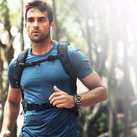 DUX DUCIS siksniņa YJ neilona Apple Watch 42 / 44 / 45 / 49 mm melna pelēka