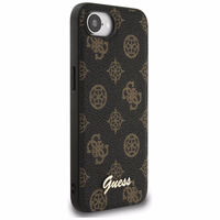 Guess Peony Script Logo magnētiskais viedtālruņa apvalks iPhone 16e - melns