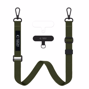 TECH-PROTECT C6S virves crossbody siksniņa haki