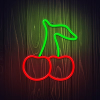 Neon LED Light CHERRY zaļš sarkans NNE23 Neolia